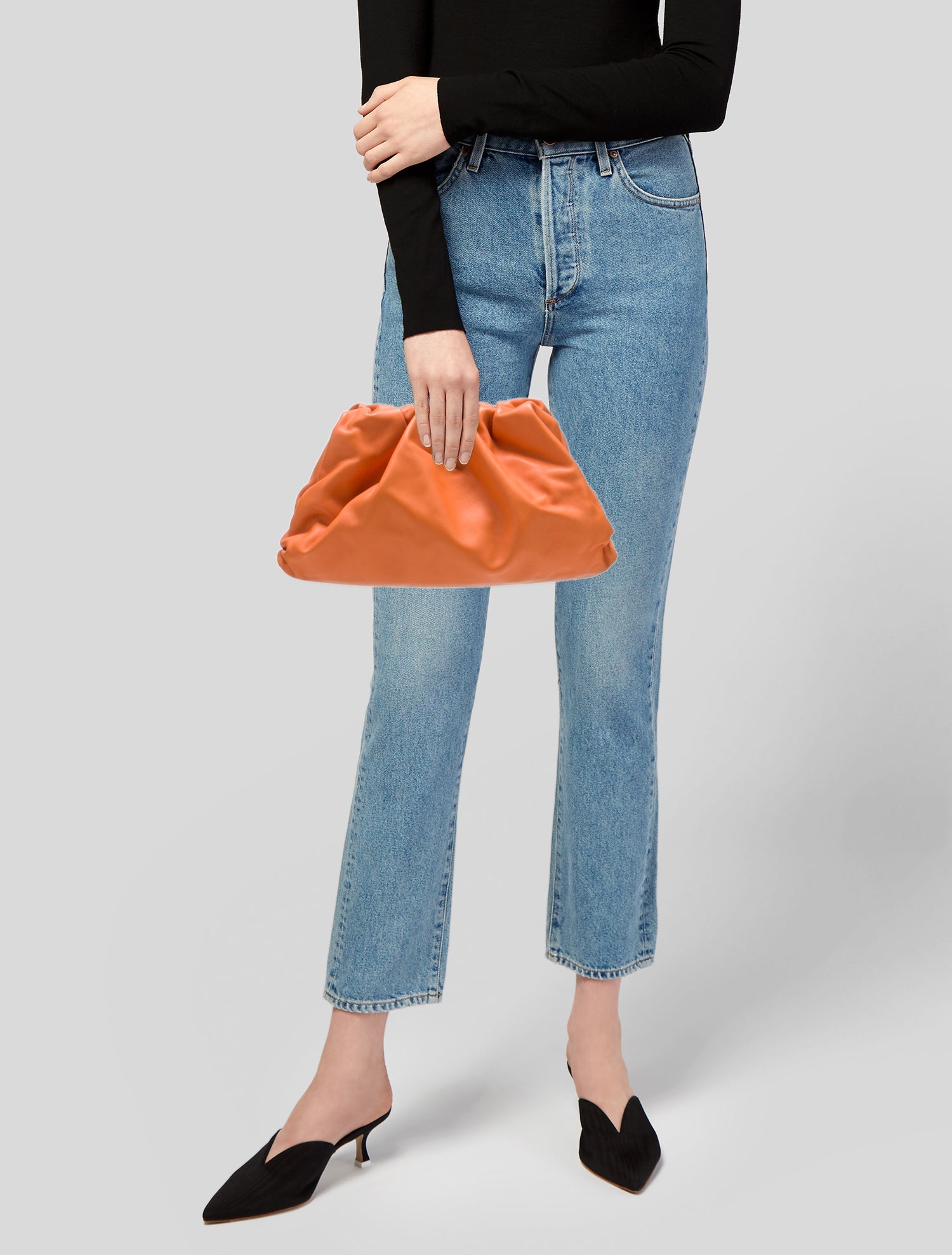 Bottega Veneta Leather The Pouch